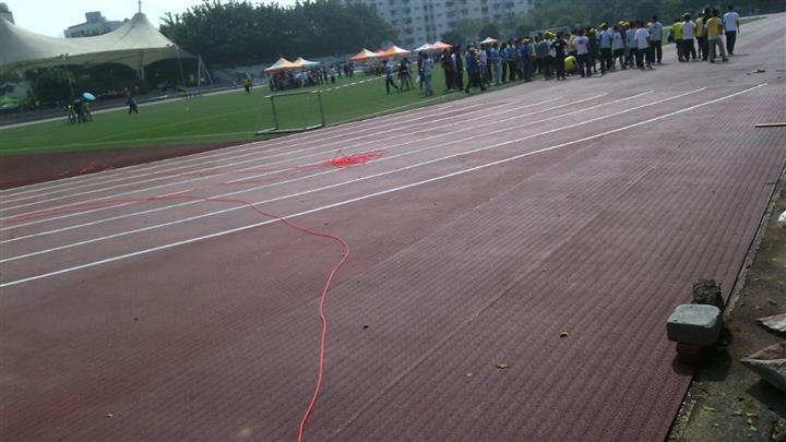 張家港預制型跑道卷材